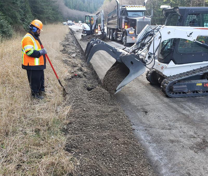 2019-11-01: Fuel Spill Cleanup On The I-90, Washington State