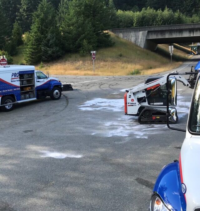 Diesel Fuel Spill on Snoqualmie Pass, WA