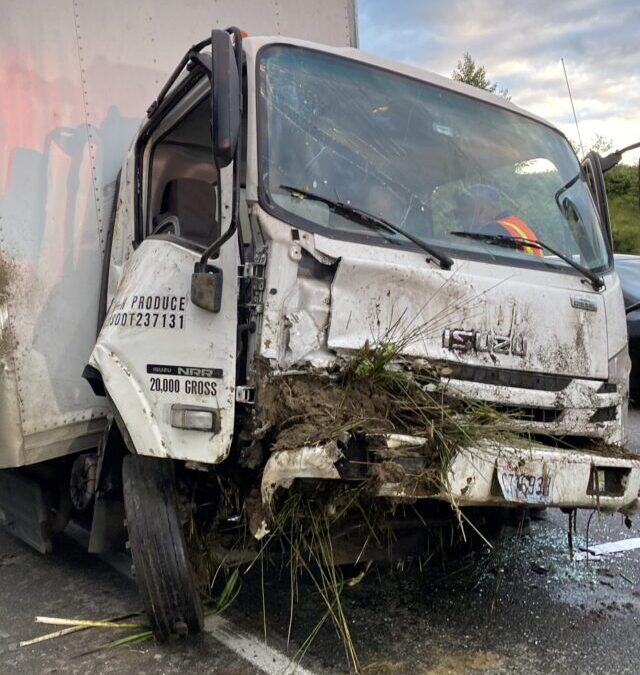 Box Truck Fuel Spill Recovery