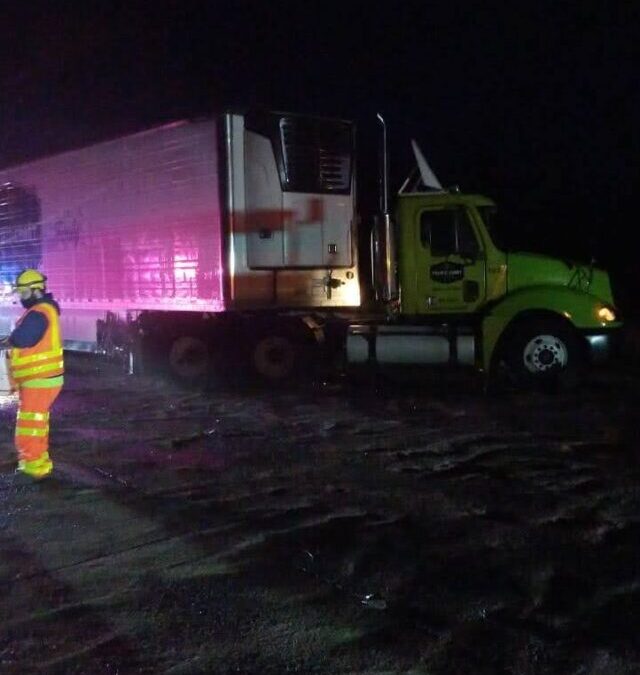 Spill Cleanup on the I-90