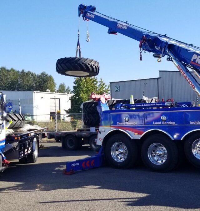 Tipping Tires Cargo Load Recovery