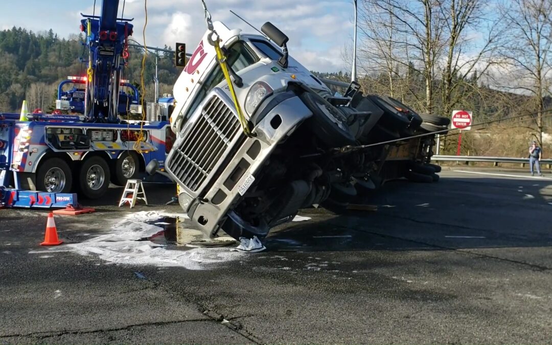 2021-01-19: Motor Oil Spill Recovery in Auburn, WA